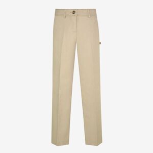 Dennis Uniform Khaki Irvington Flat Front Dress Pants Kids Girls Size 12